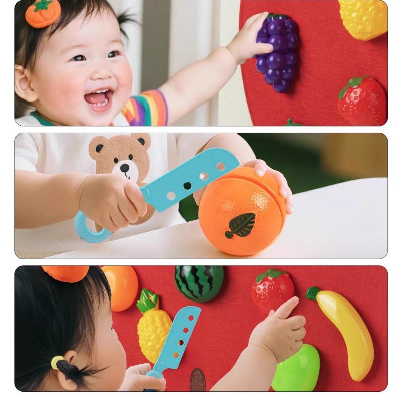 Board Game Quote - 1 Set Fruits Pretend Play Kitchen