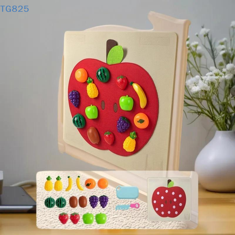 Board Game Quote - 【AN】1 Set Fruits Pretend Play Kitchen