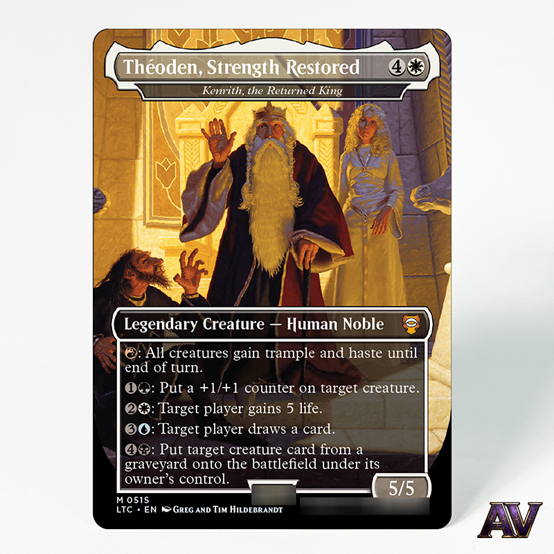 Card Game Deck - LTC Creature Kenrith, the Returned King