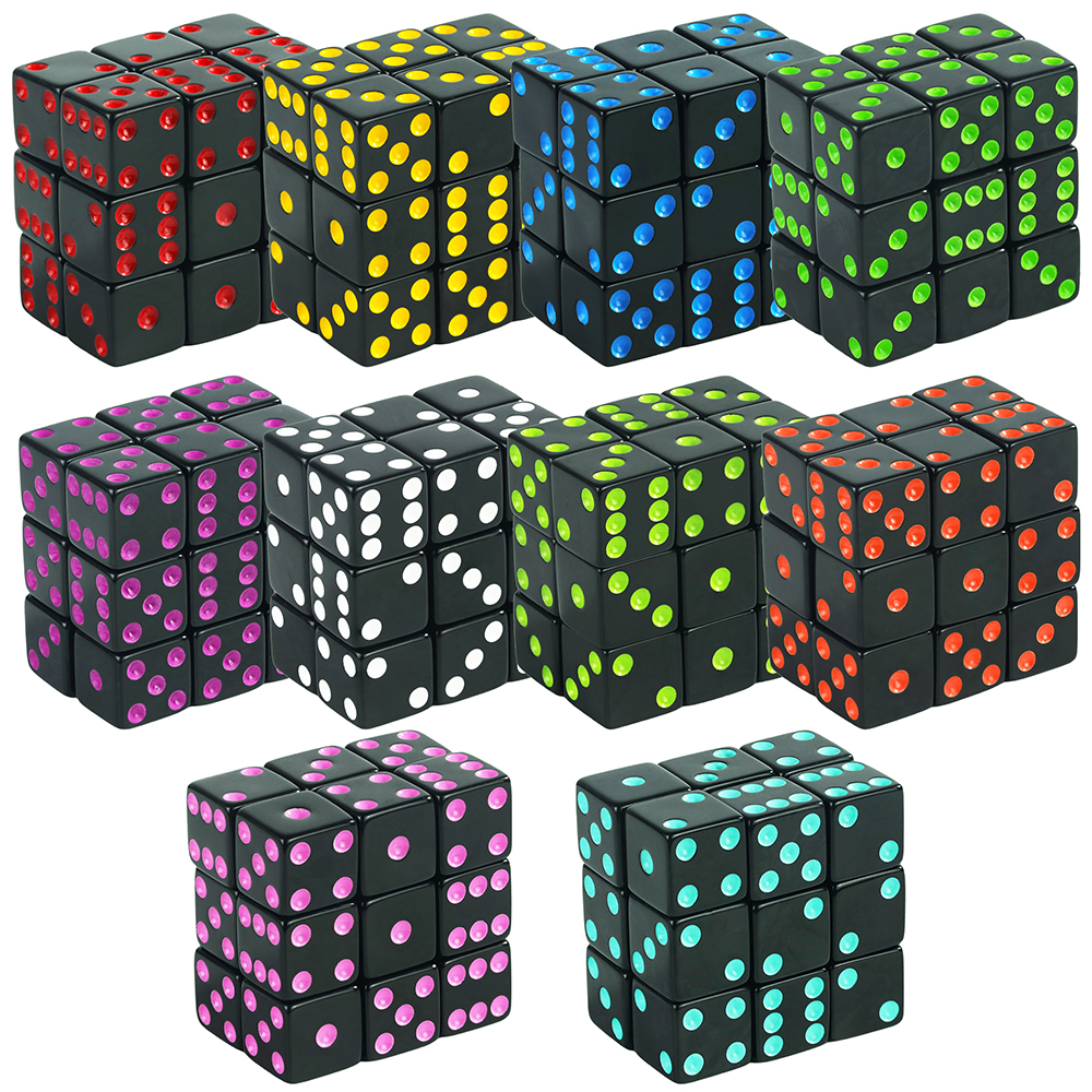 Board Game Or Boardgame - 6 Sided Square Corner Dice 16mm
