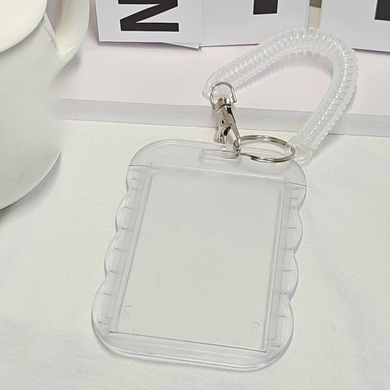 Card Sleeves Protector - Photocard Holder Key Chain INS Ins