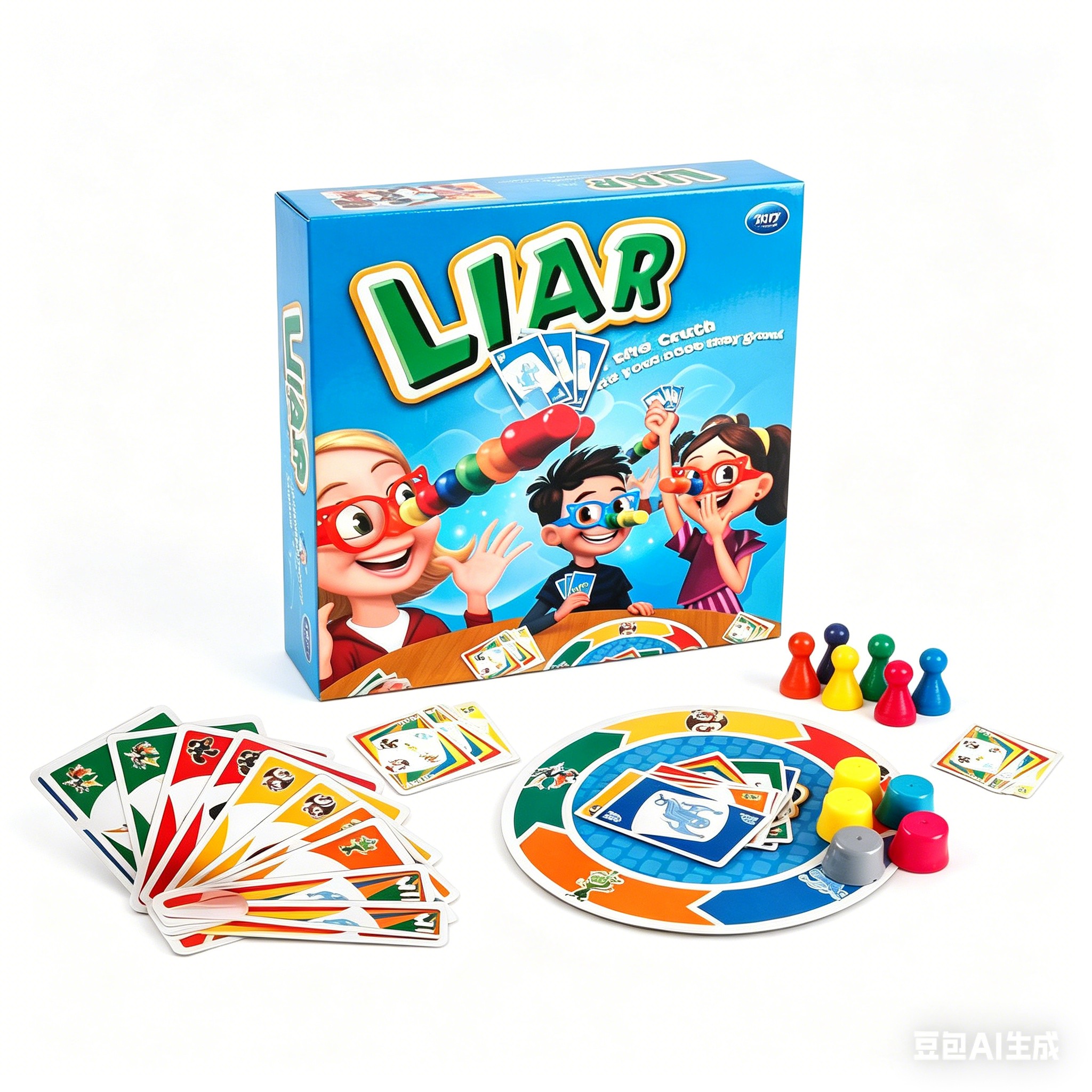 Board Game Guess Who - 1 Set Long Nose Guess Who