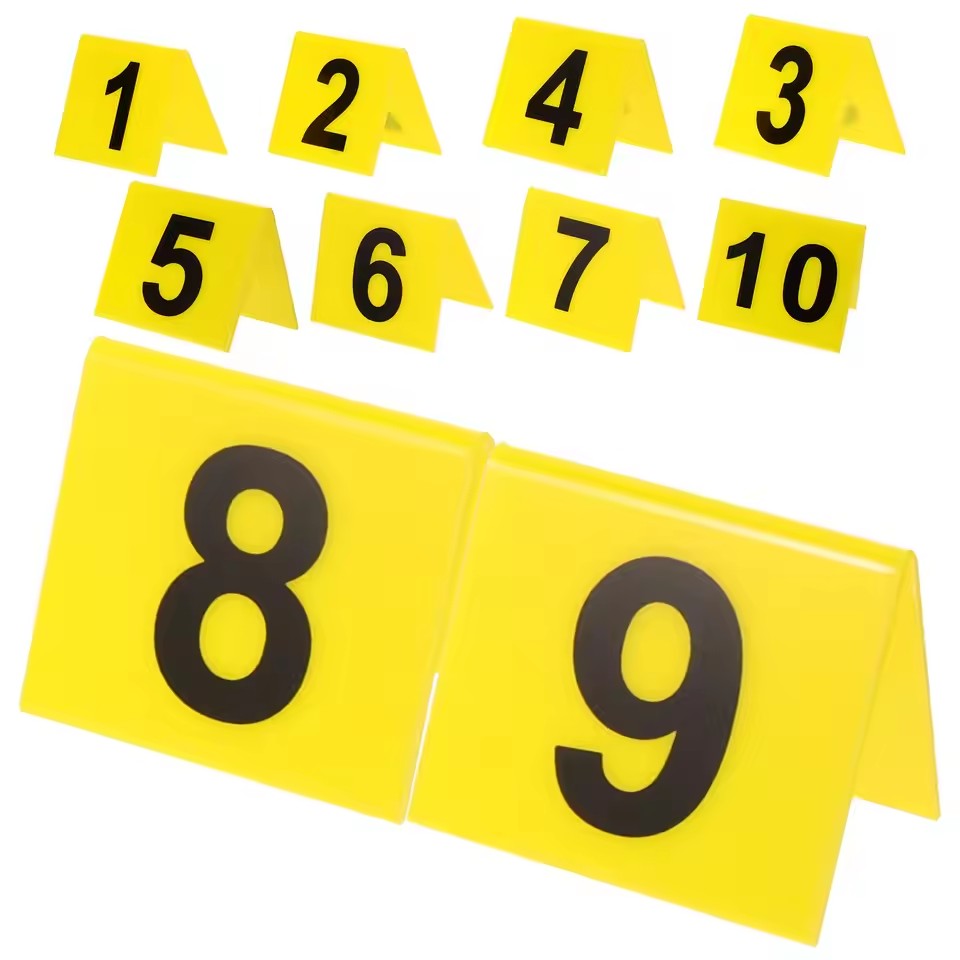 Board Game Cafe - 10Pcs Double Sided Acrylic Crime Scene