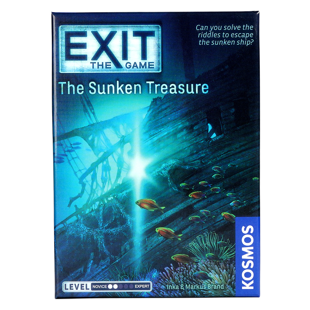 Board Game Solo - EXIT: The Sunken Treasure - Unique