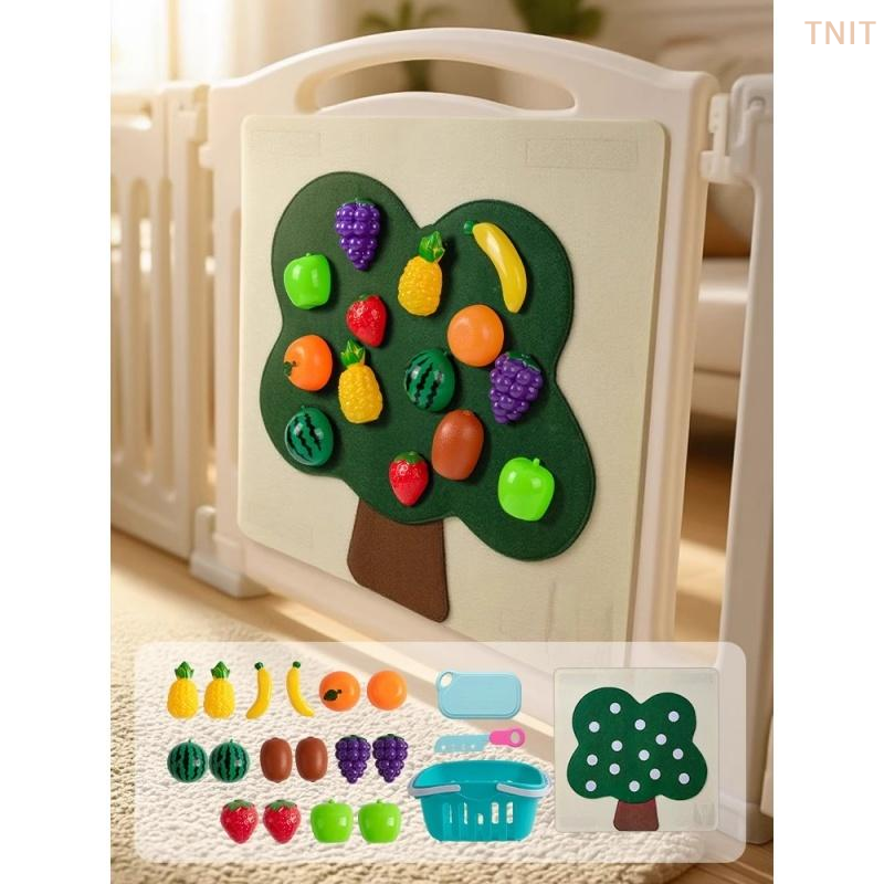 Board Game Quote - [J] 1 Set Fruits Pretend Play