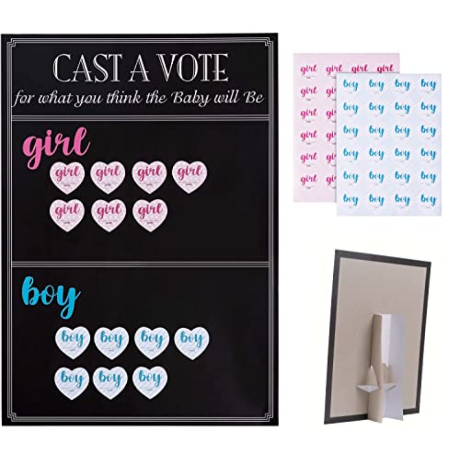 Board Game Or Boardgame - Baby Gender Reveal Board Game with