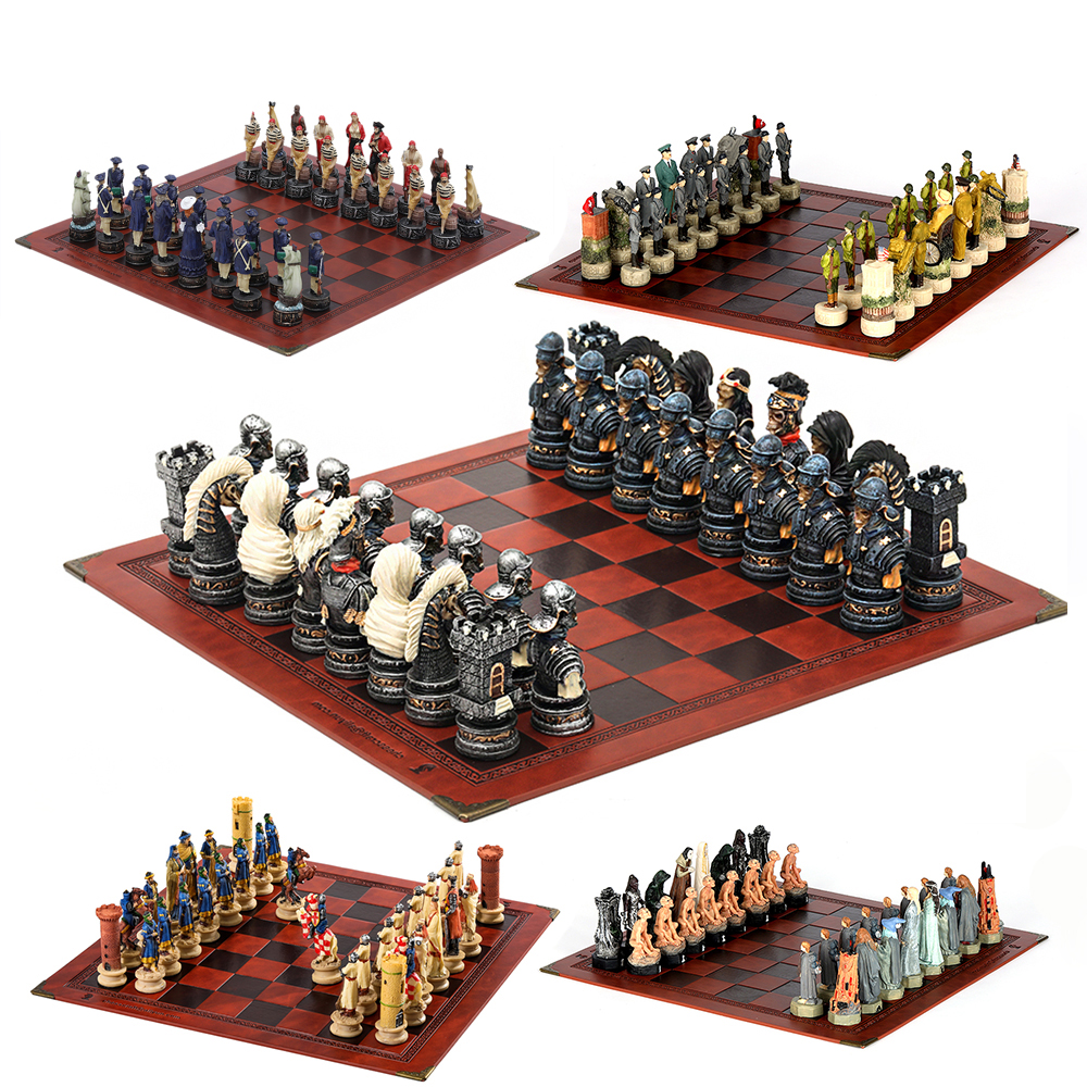 Horror Theme Chess Resin Mater - Board Game Horror reseña y precio