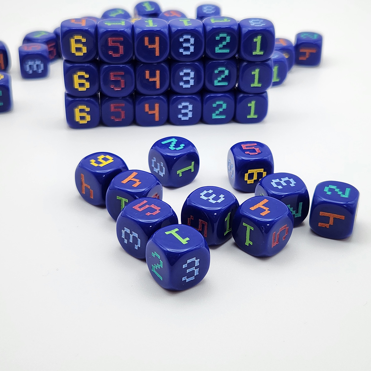 10pcs 14mm 6-Sided rounded 6-c - Board Game Solo reseña y precio