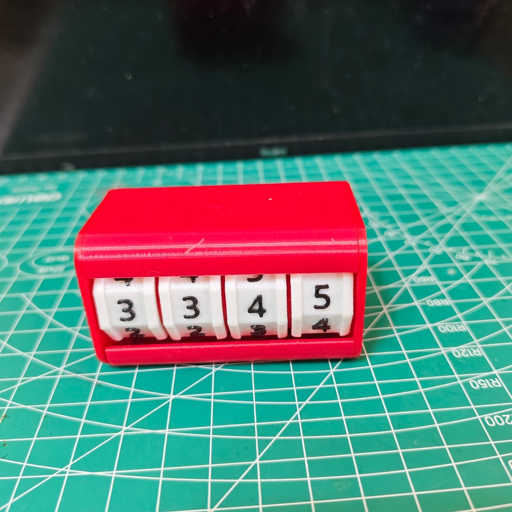 4 digit score counter Board ga - Board Game List reseña y precio