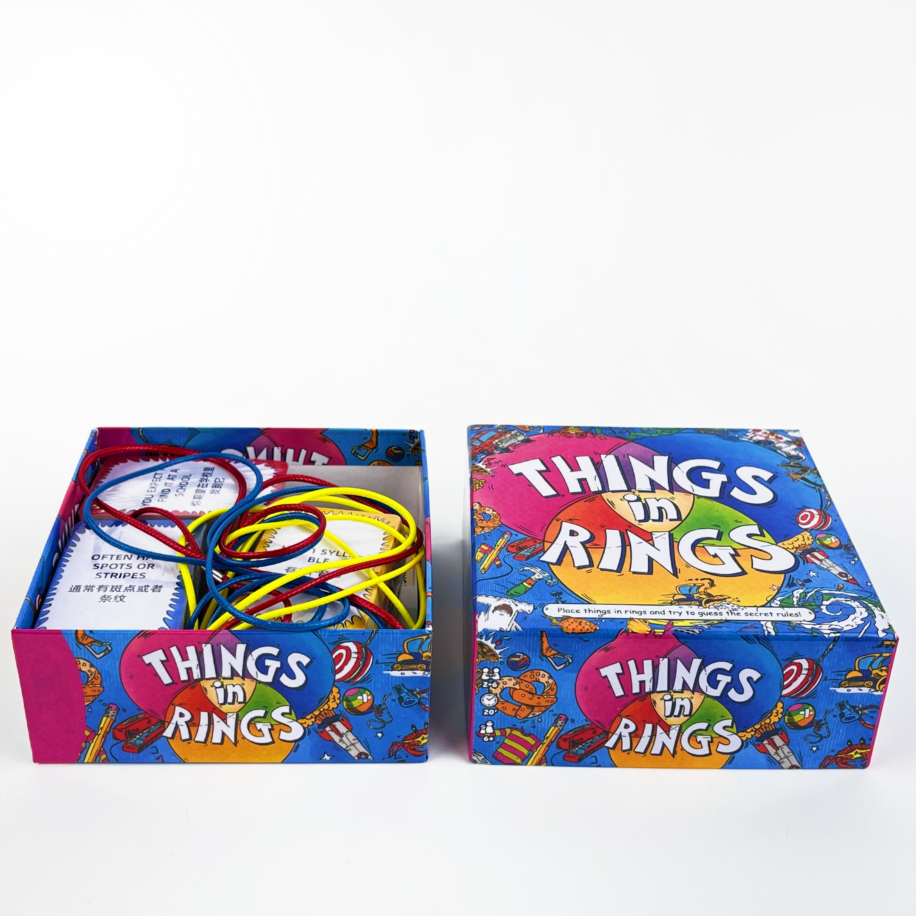 Things In Rings Family Card Li - Board Game Solo reseña y precio