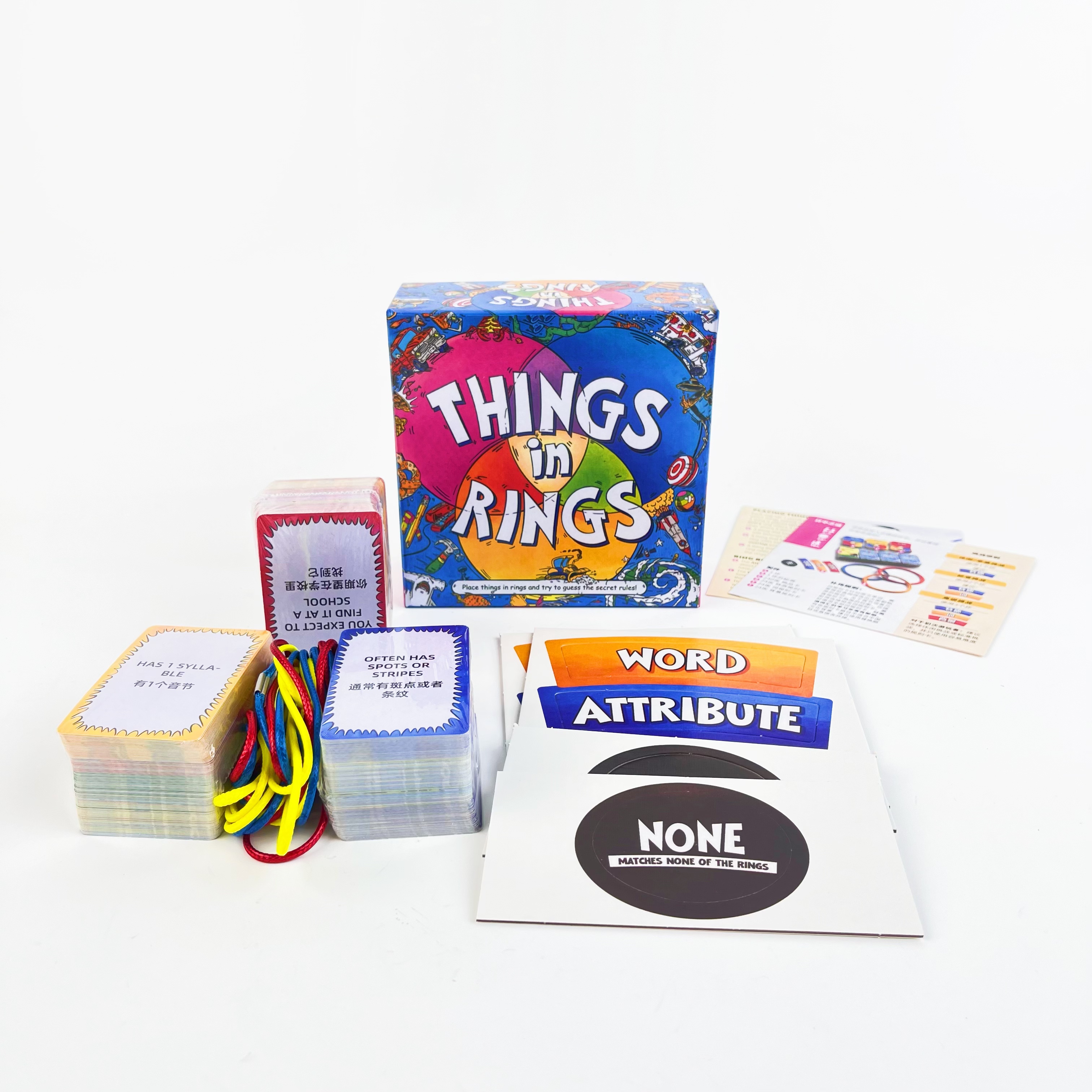 Things In Rings Family Card Li - Board Game Solo reseña y precio