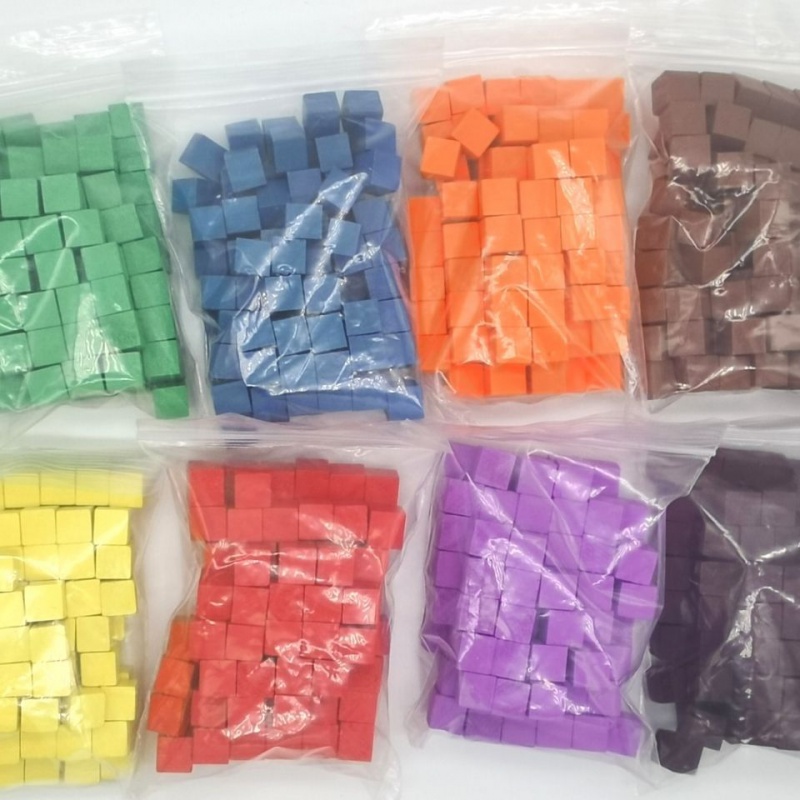100Pcs/lots 10mm Wood Cubes Co - Dice Tower Wooden reseña y precio