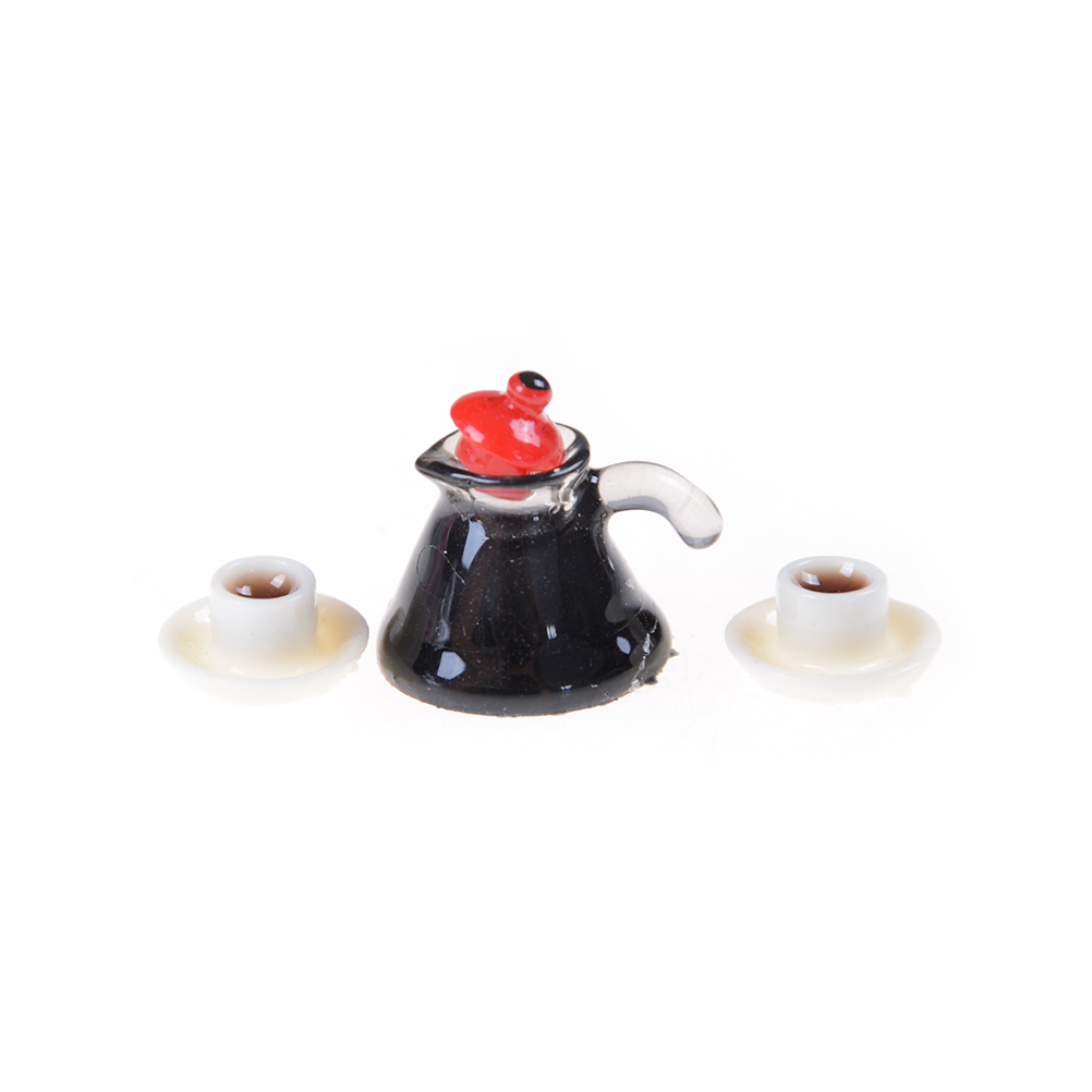 1:12 Miniature Coffee Pot & Cu - Board Game Cafe reseña y precio