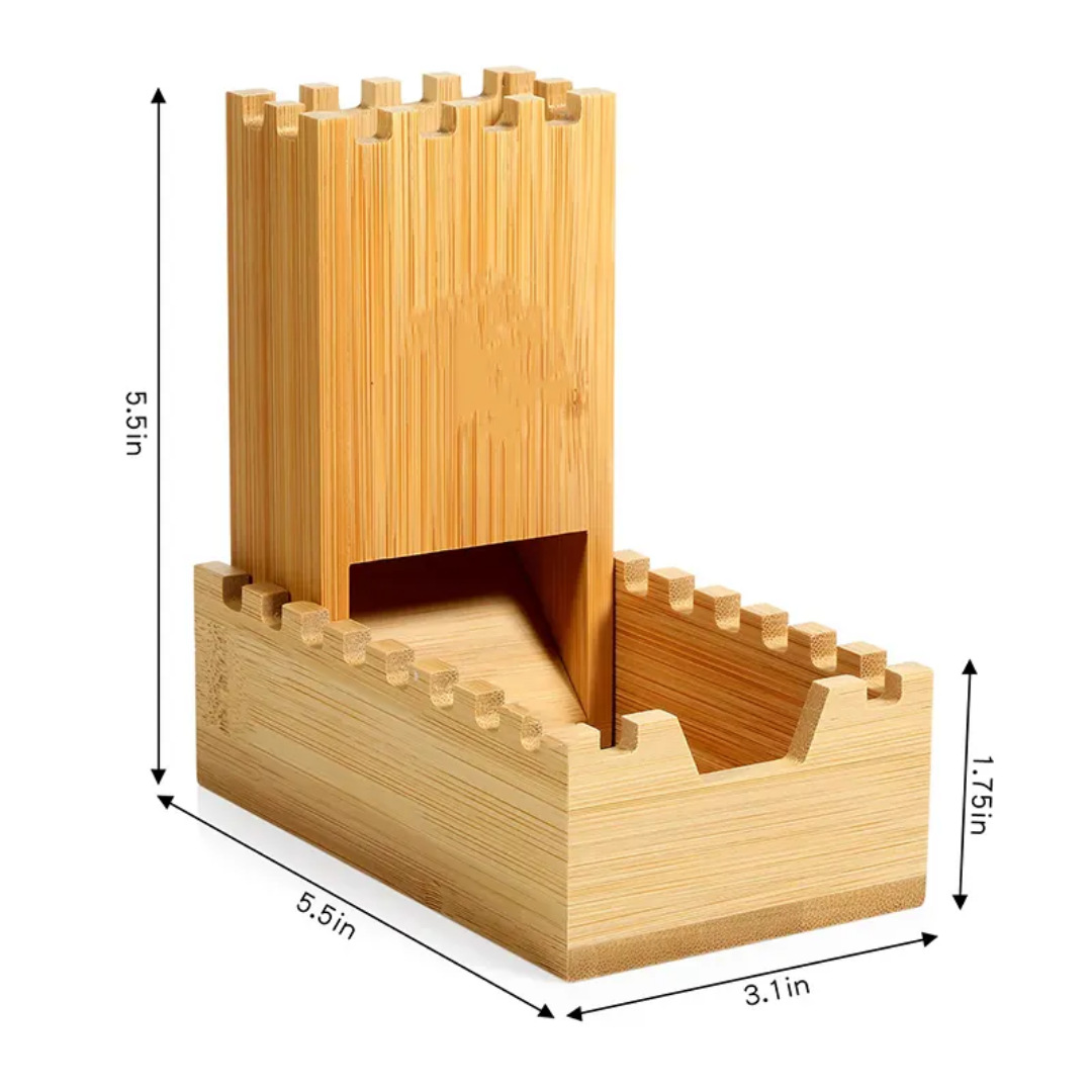 Wooden Dice Tower Folding Stor - Dice Tower Wooden reseña y precio