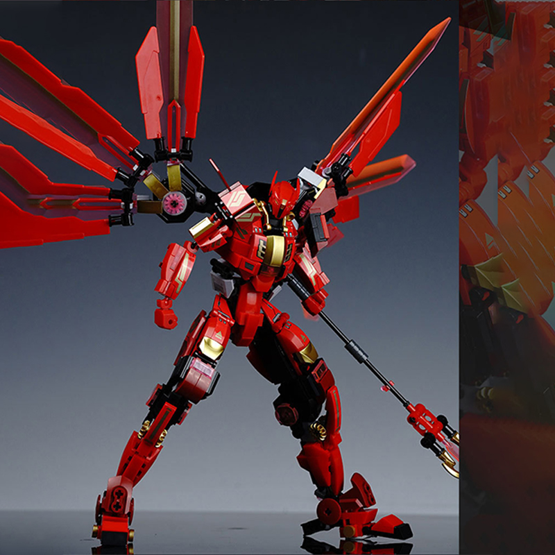 511pcs Red Mecha Assembly Buil - Board Game Unmatched reseña y precio