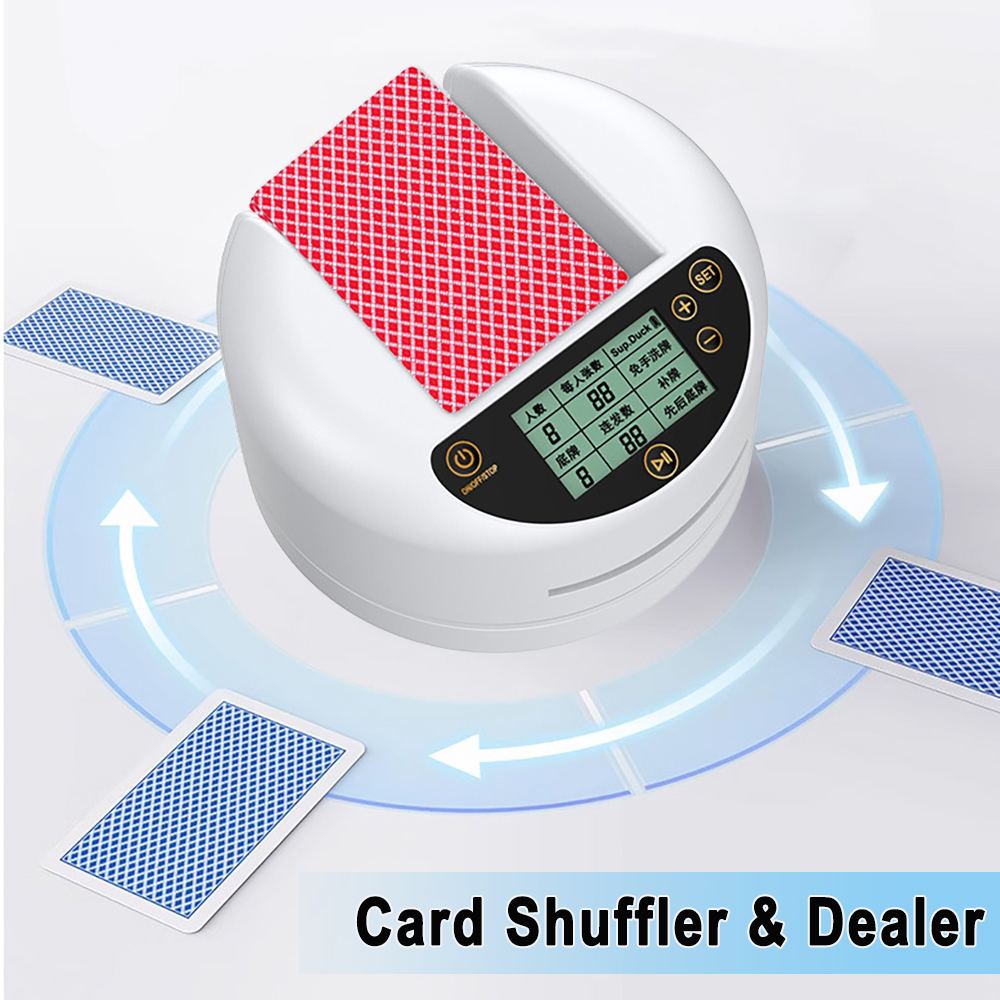 Automatic Card Dealer Machine  - Card Game Deck reseña y precio