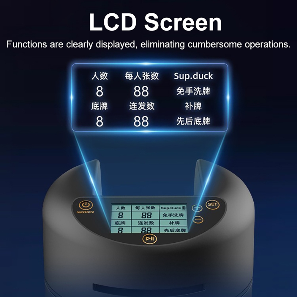 Automatic Card Dealer Machine  - Card Game Deck reseña y precio