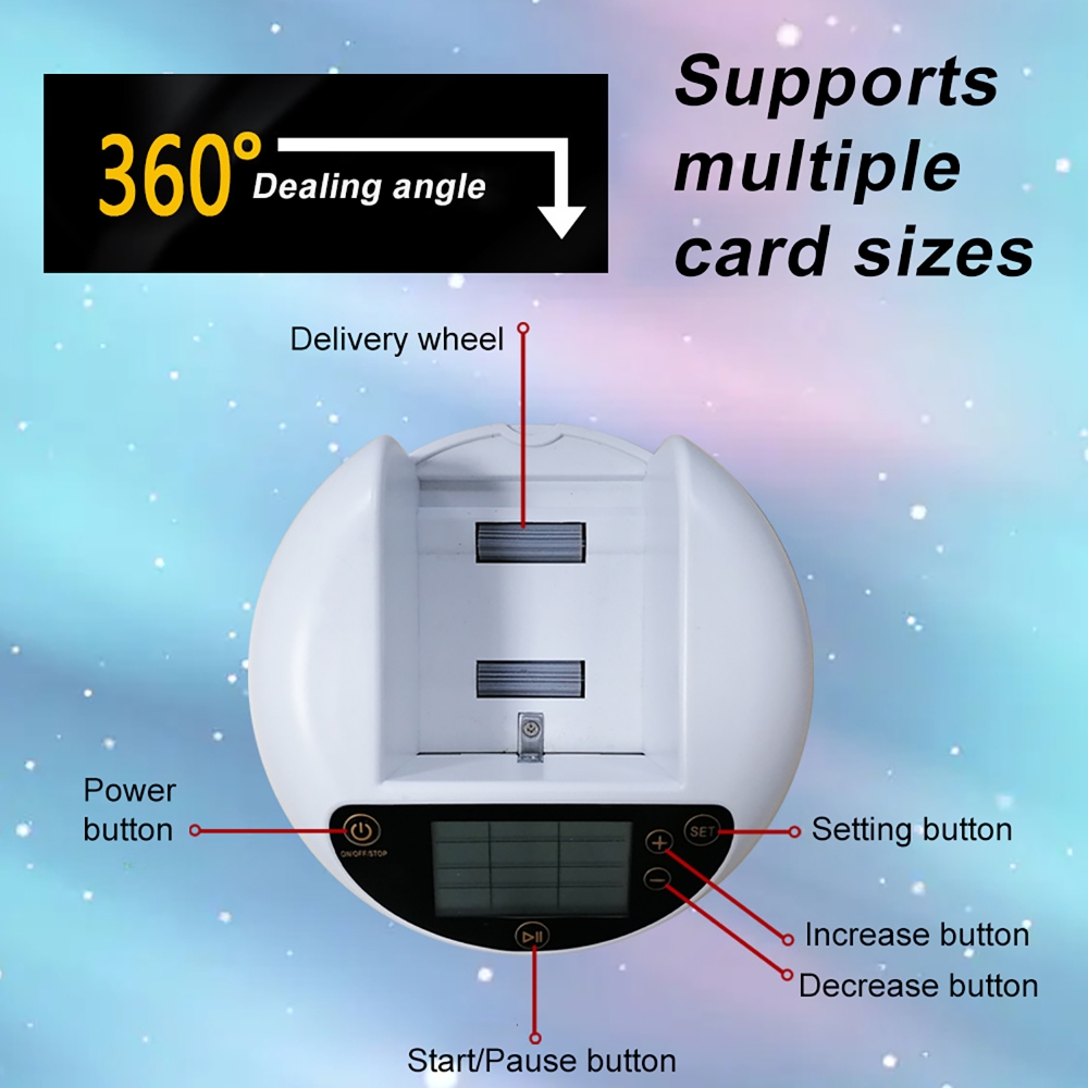 Automatic Card Dealer Machine  - Card Game Deck reseña y precio