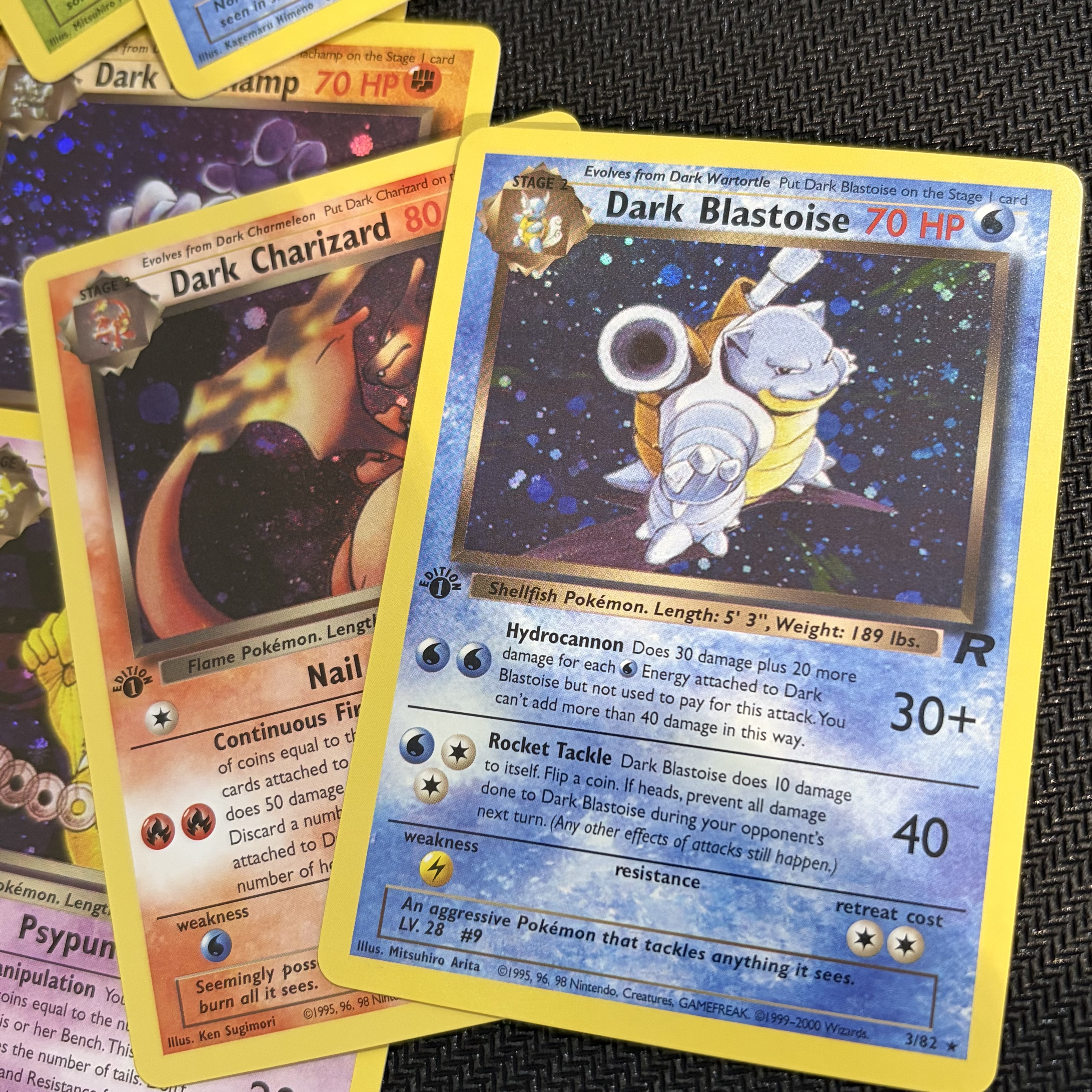 2000 PTCG TEAM ROCKET 1st Edit - Board Game Online reseña y precio
