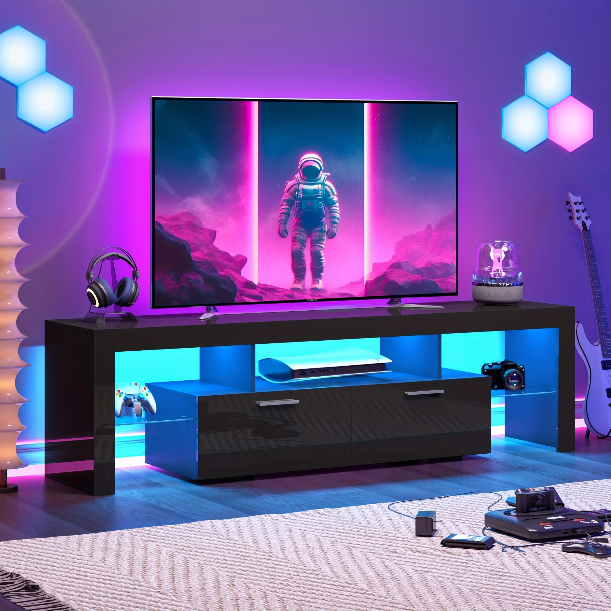 A Sleek LED TV Stand Designed  - Board Game Or Boardgame reseña y precio