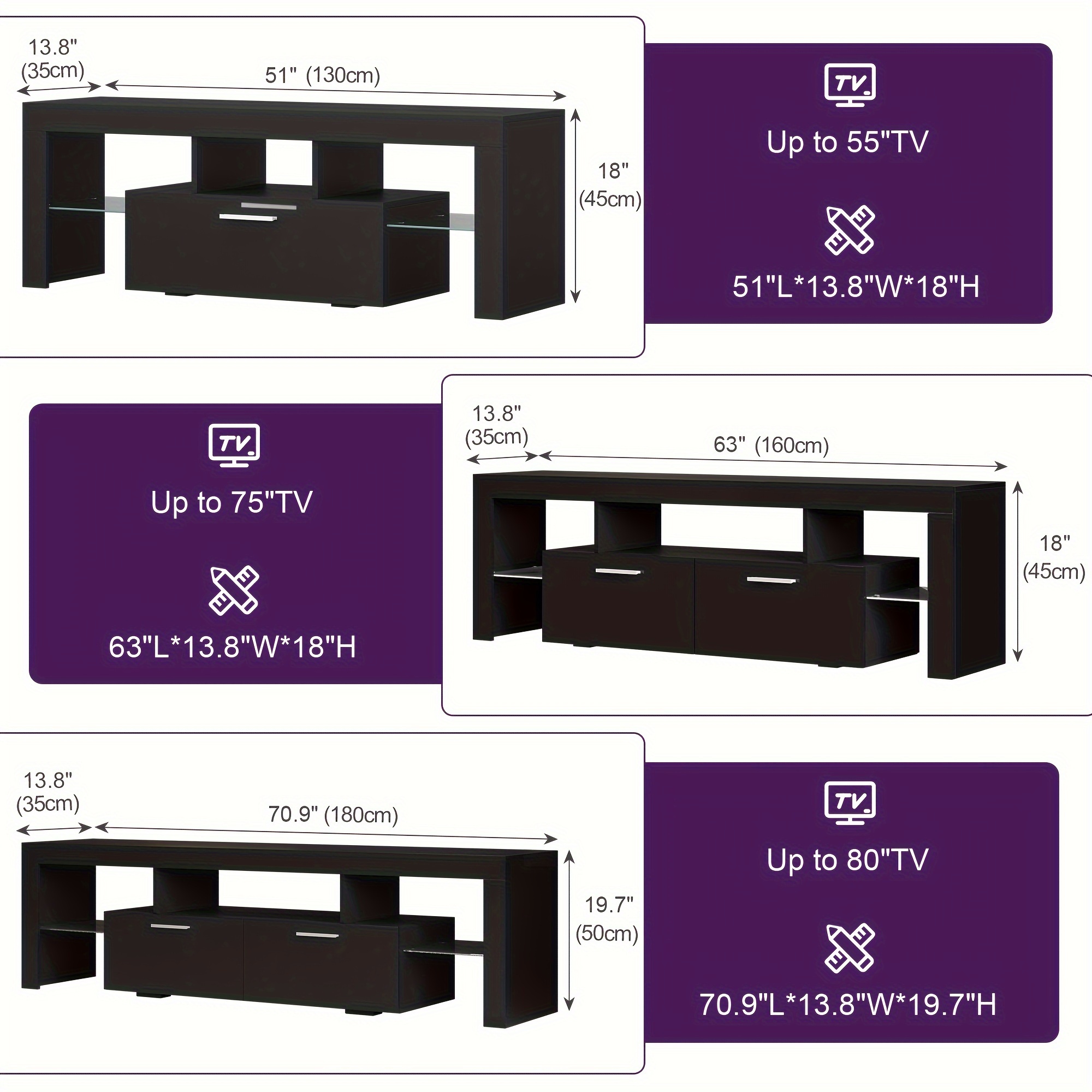 A Sleek LED TV Stand Designed  - Board Game Or Boardgame reseña y precio