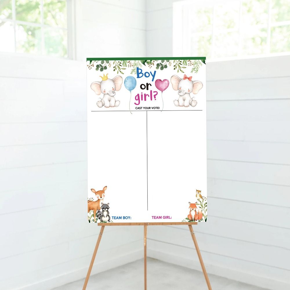With Stickers Gender Revealed  - Board Game Festival reseña y precio