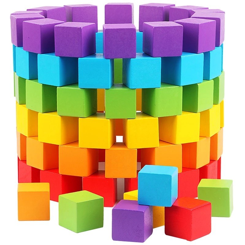 30Pcs/lot 2X2CM Wooden Colorfu - Dice Tower Wooden reseña y precio