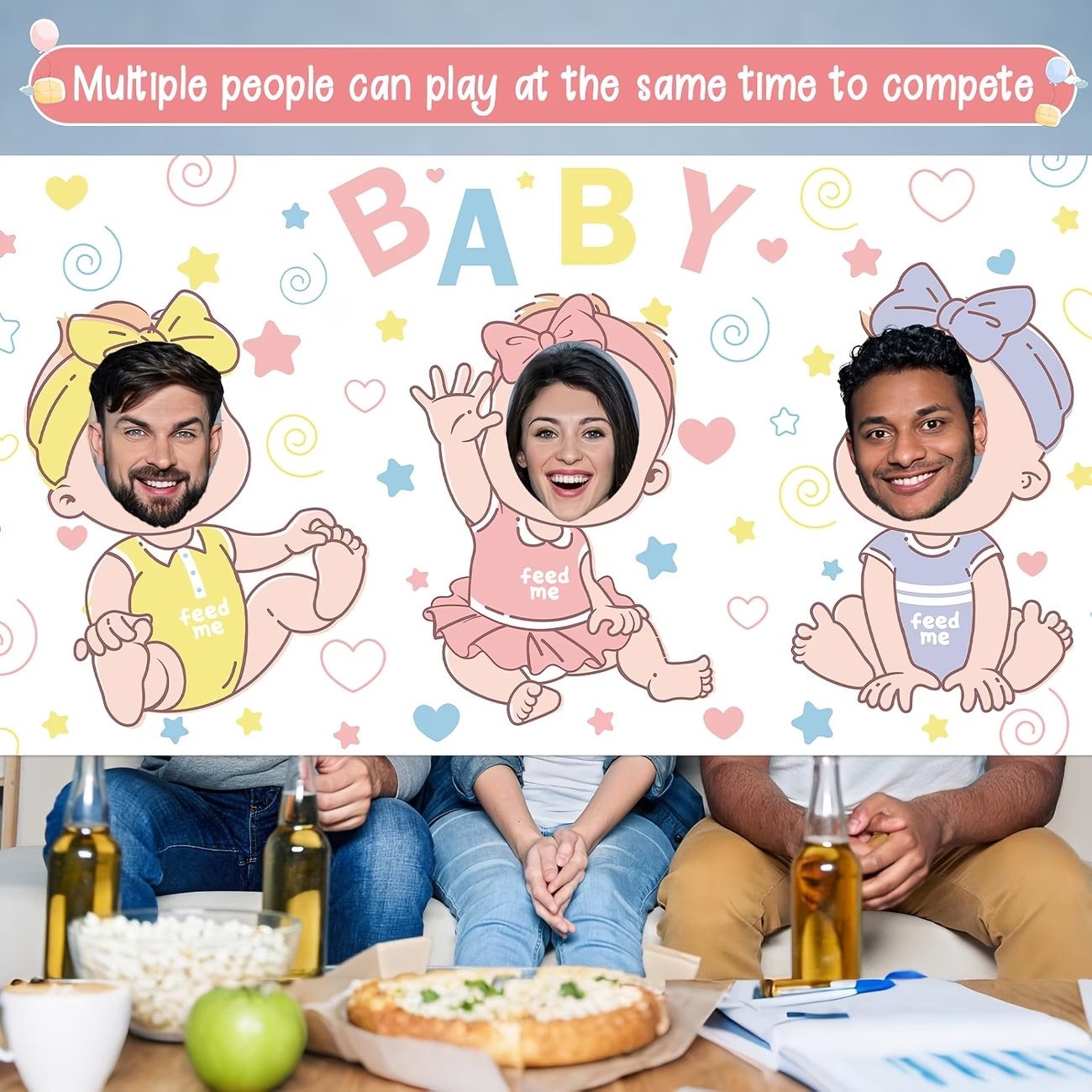 Baby Shower Games Party Photo  - Board Game Guess Who reseña y precio