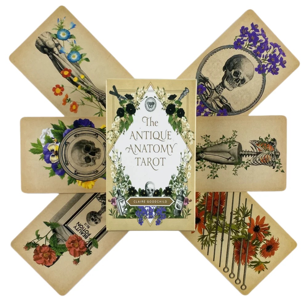 The Antique Anatomy Tarot Card - Card Game Deck reseña y precio