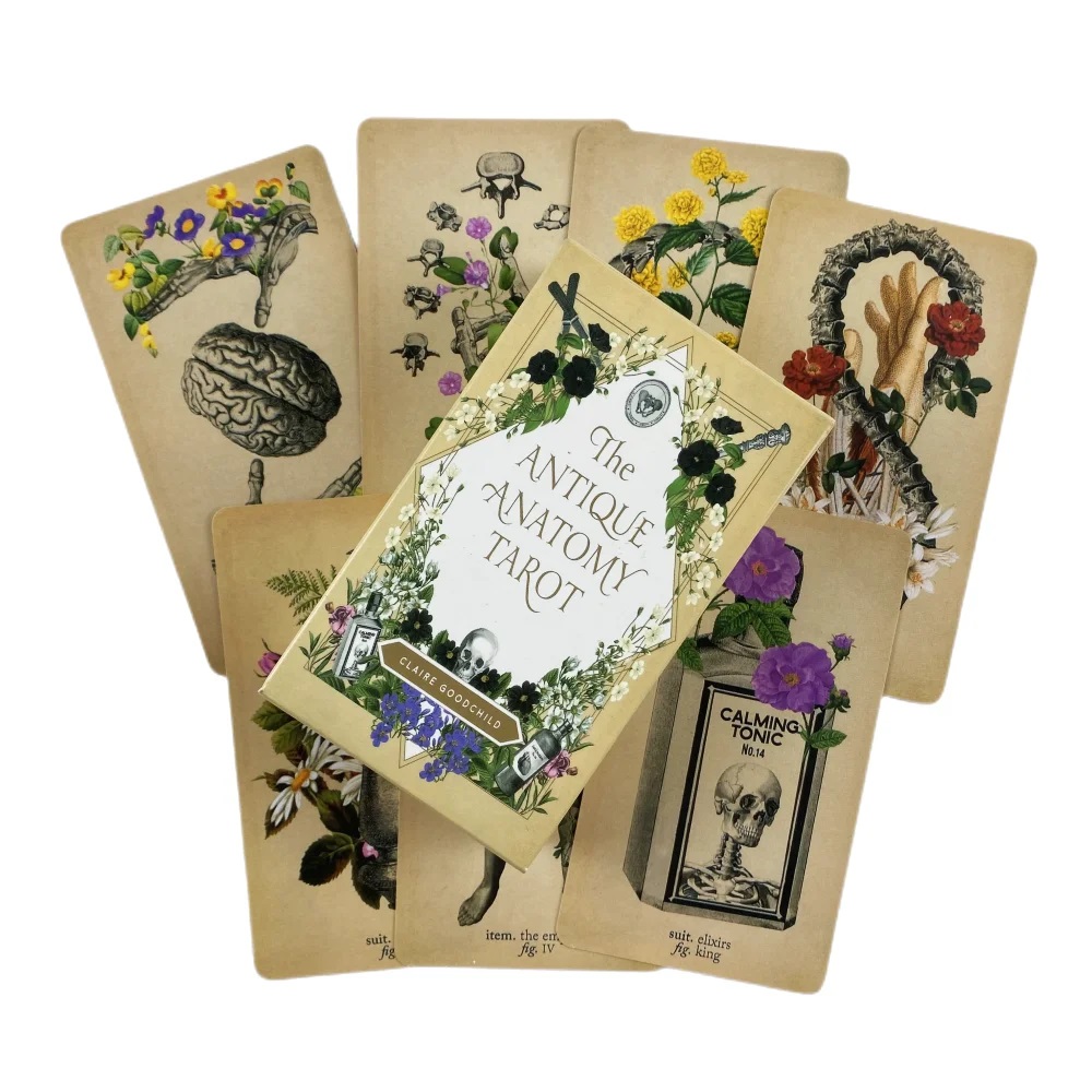 The Antique Anatomy Tarot Card - Card Game Deck reseña y precio