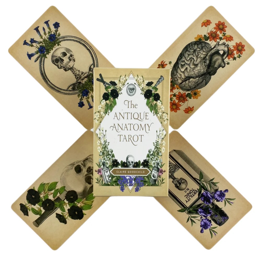 The Antique Anatomy Tarot Card - Card Game Deck reseña y precio