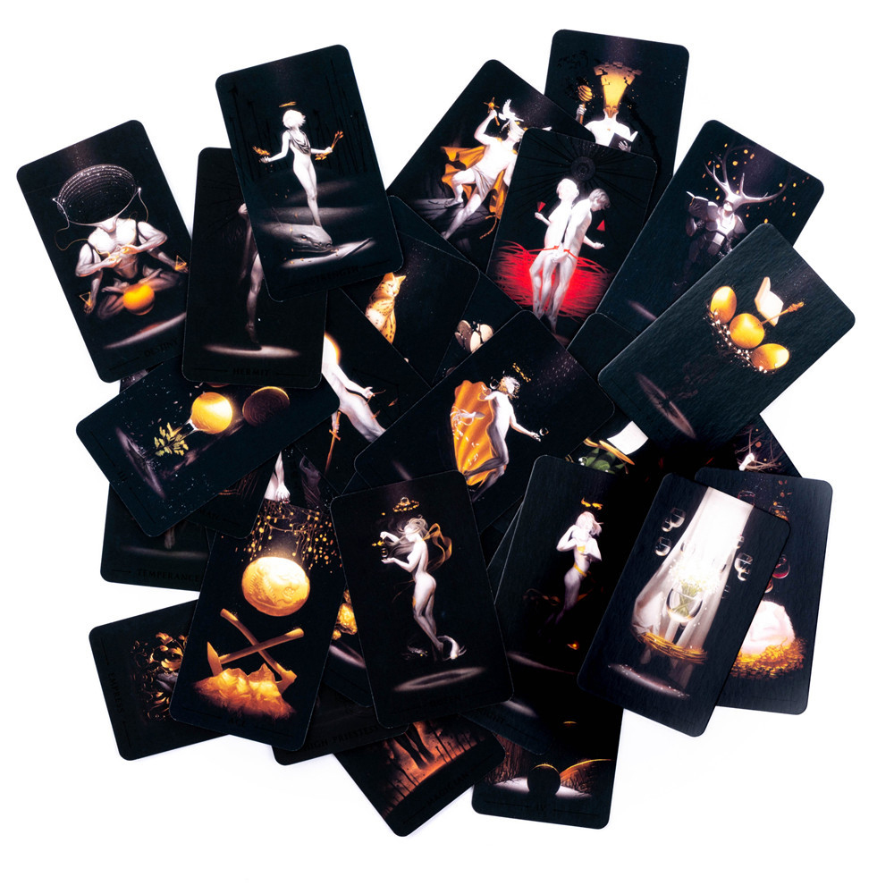 True Black Tarot Cards 78 Card - Board Game List reseña y precio