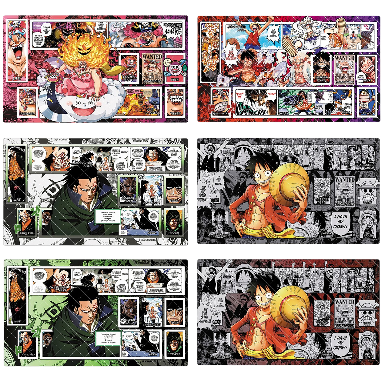 600x350mm One Piece Monkey D.  - Board Game Solo reseña y precio