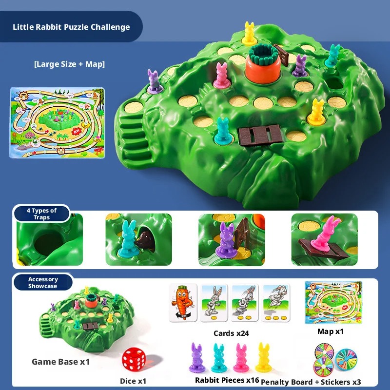 Hot Sale Fun Toy Rabbit Trap U - Board Game List reseña y precio