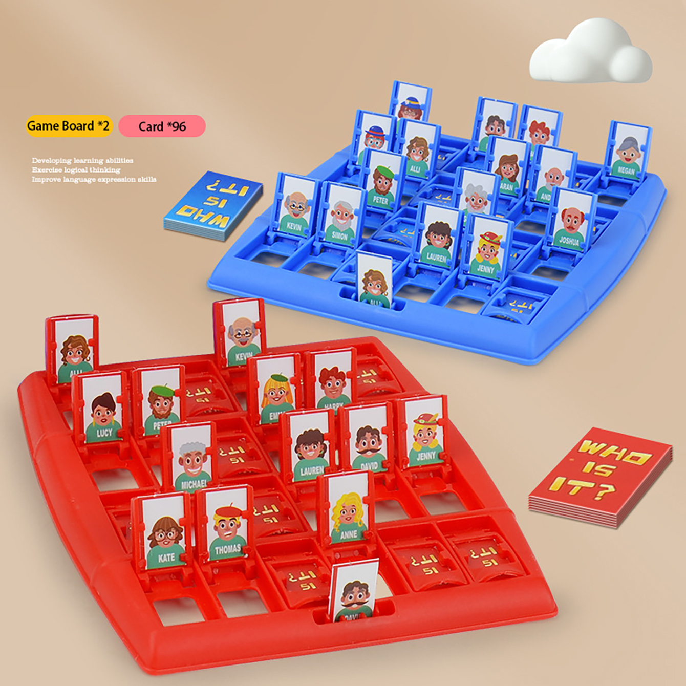 Family Guessing Board Game Who - Board Game Guess Who reseña y precio