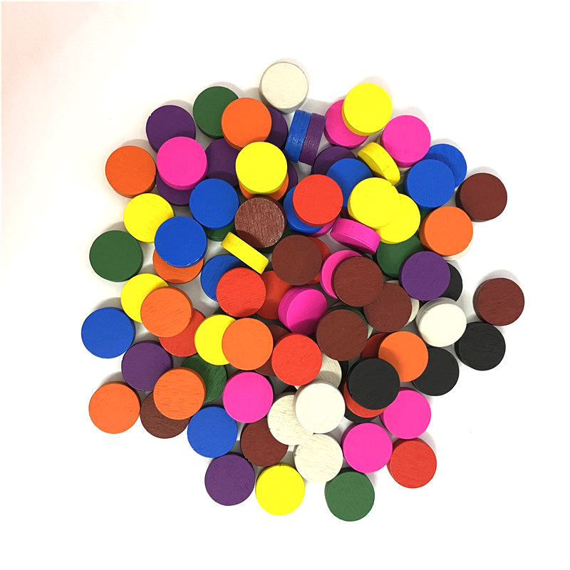50pieces 15*5MM 11 Colors Wood - Board Game Dixit reseña y precio