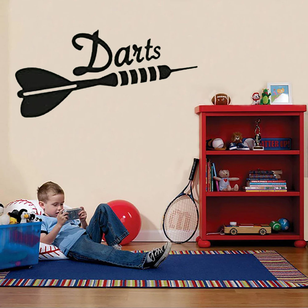 Wall Vinyl Stickers Darts Spor - Board Game Quote reseña y precio