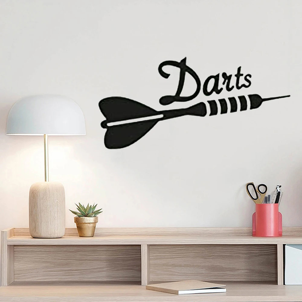Wall Vinyl Stickers Darts Spor - Board Game Quote reseña y precio