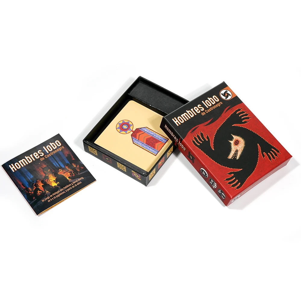 The Werewolf Cards A 24 Table  - Board Game List reseña y precio