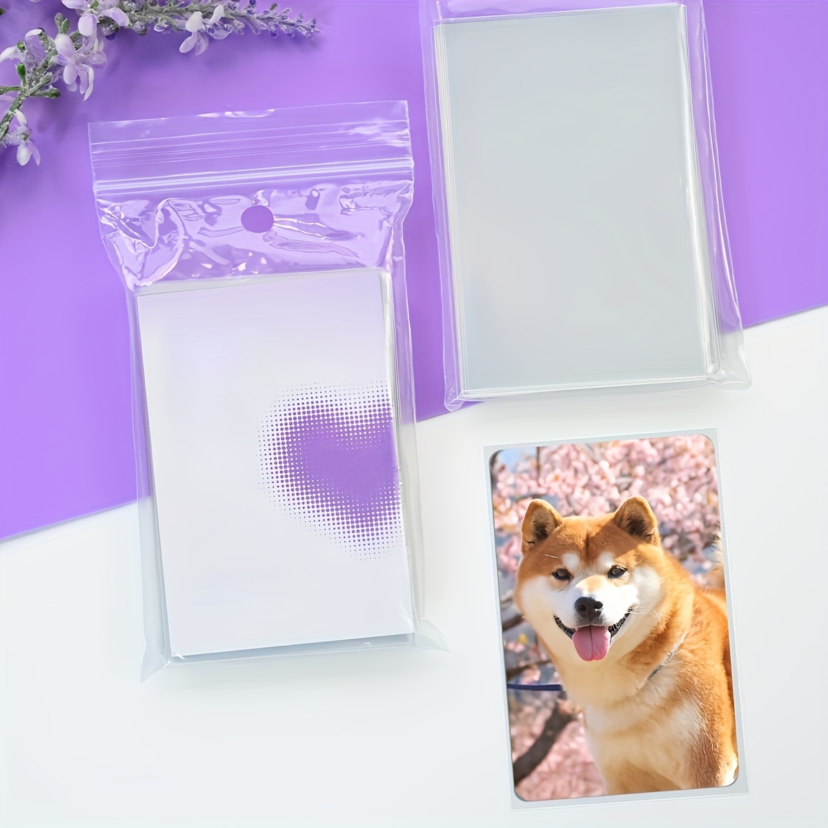 50/100pcs high-definition card - Card Sleeves Protector reseña y precio