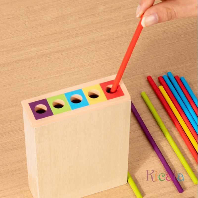 Montessori Game Wooden Stick T - Dice Tower Wooden reseña y precio