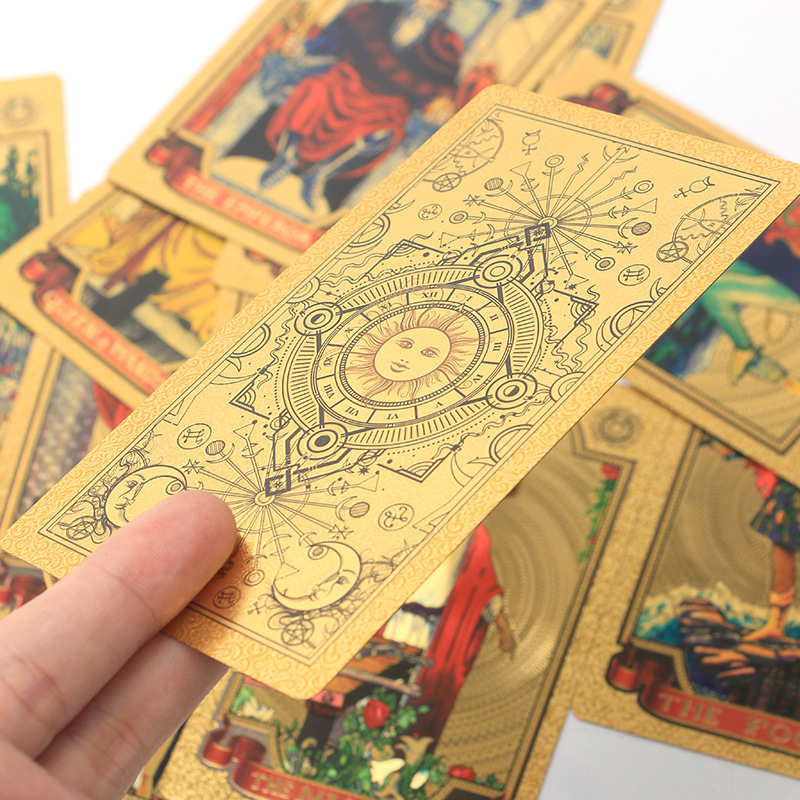 Gold Foil Tarot Card for Divin - Board Game Dixit reseña y precio