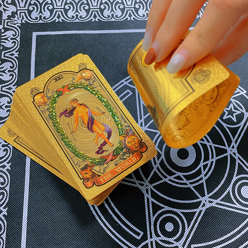 Gold Foil Tarot Card for Divin - Board Game Dixit reseña y precio