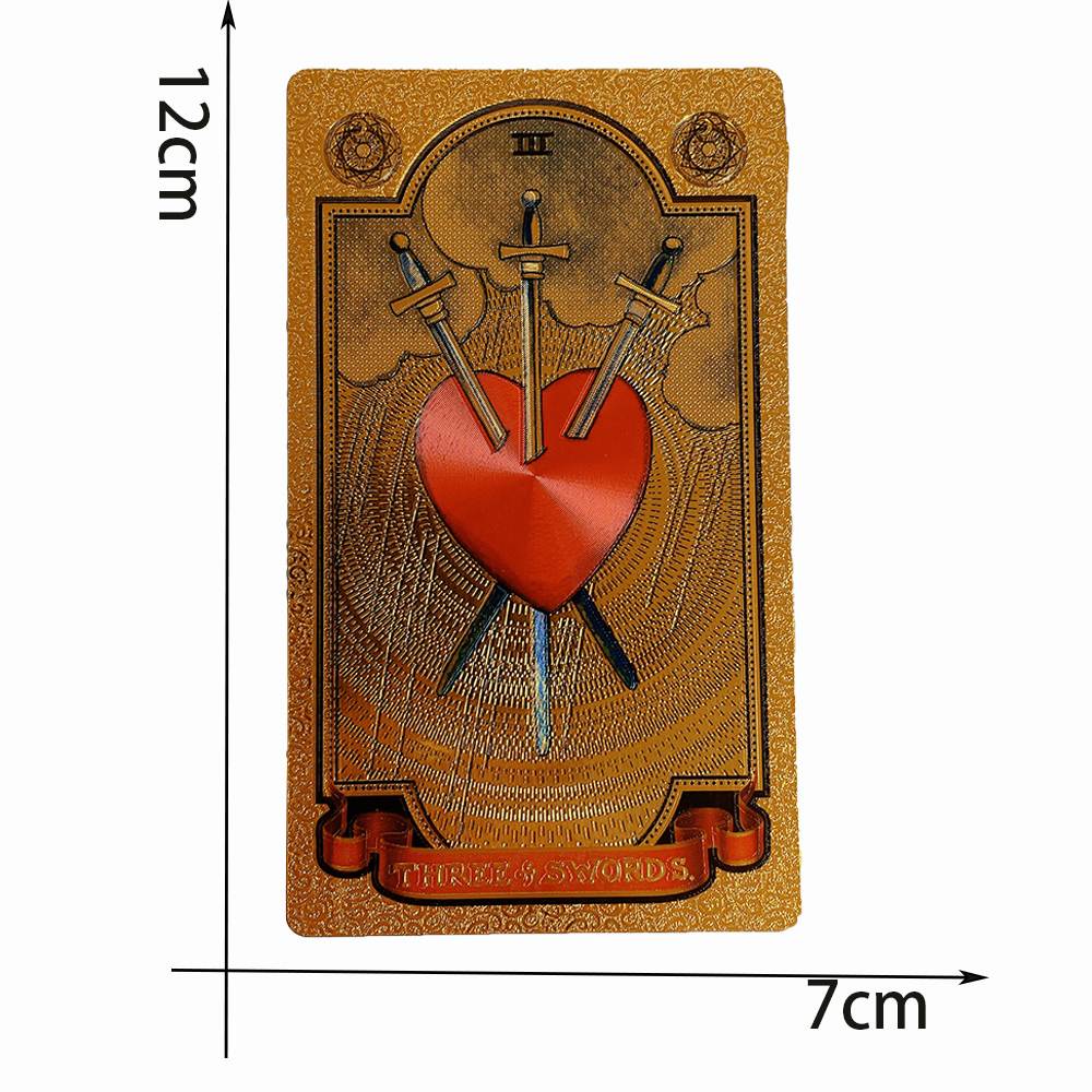 Gold Foil Tarot Card for Divin - Board Game Dixit reseña y precio