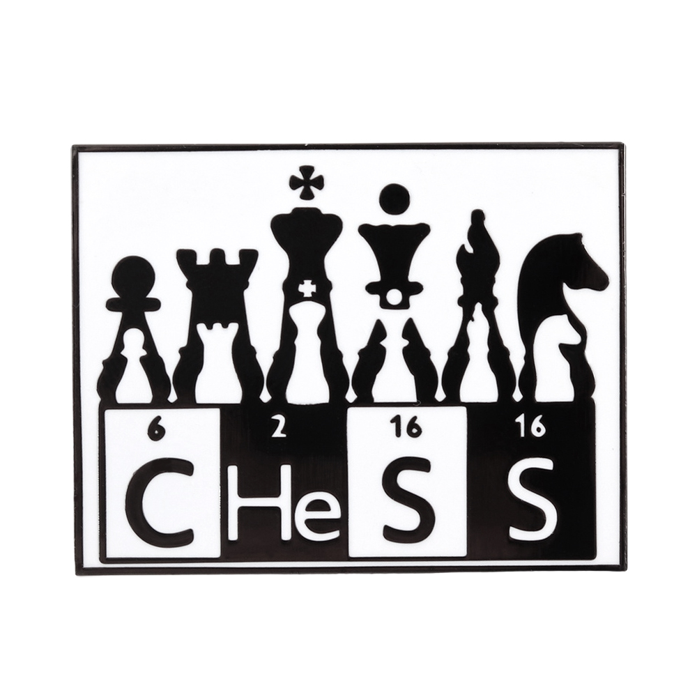 C-He-S-S Logo Funny Chess Set  - Board Game Logo reseña y precio