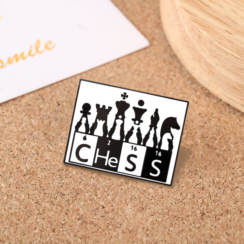 C-He-S-S Logo Funny Chess Set  - Board Game Logo reseña y precio