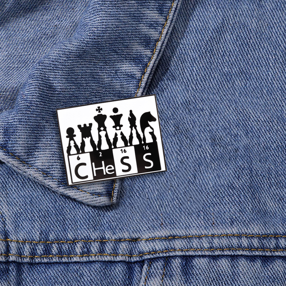 C-He-S-S Logo Funny Chess Set  - Board Game Logo reseña y precio