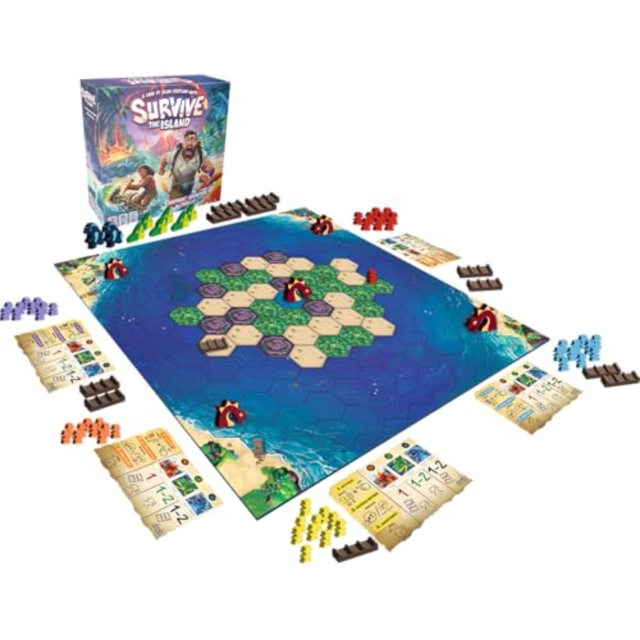 Survive The Island Board Game  - Board Game Survive The Island reseña y precio