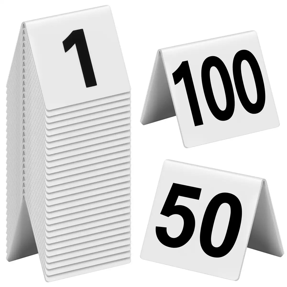 10Pcs V Shaped Acrylic Table N - Board Game Cafe reseña y precio