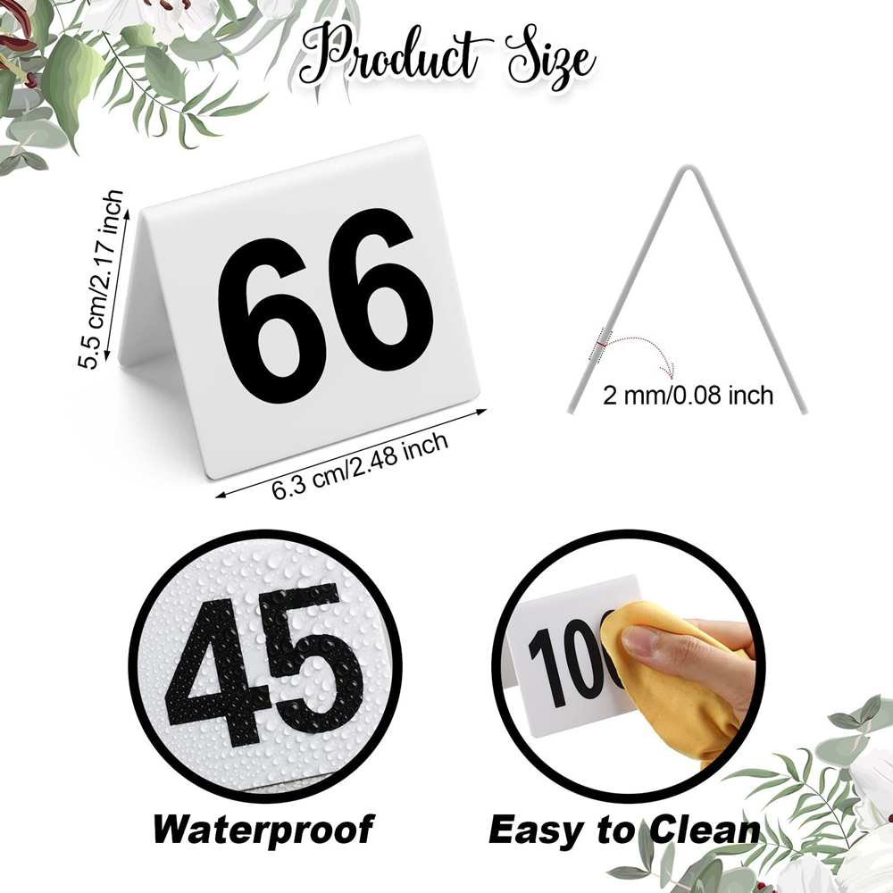 10Pcs V Shaped Acrylic Table N - Board Game Cafe reseña y precio